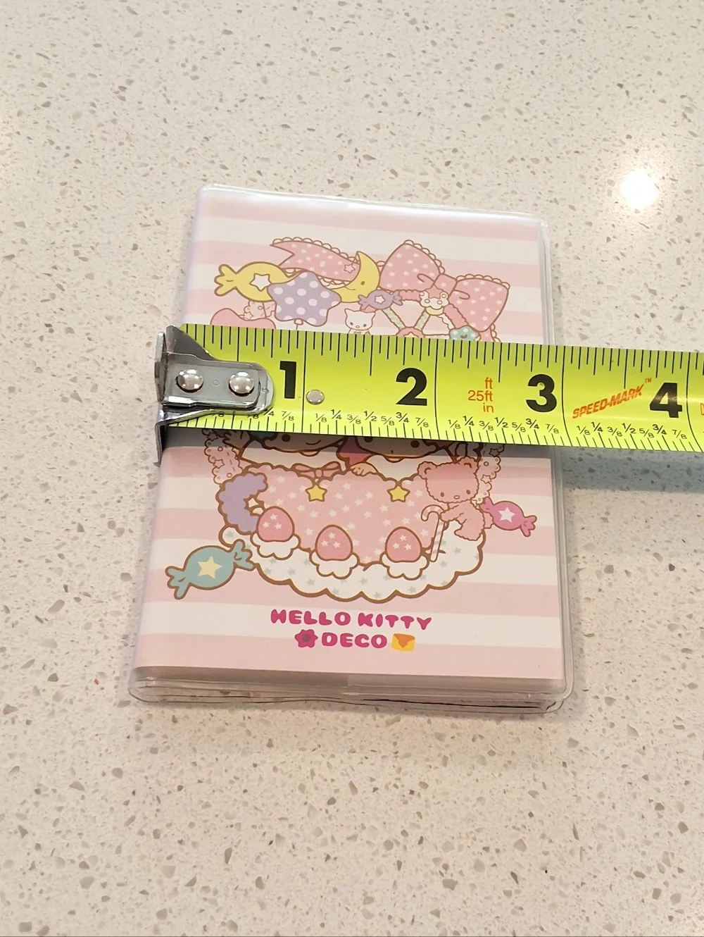 Litlle Twin Star Pocket Notebook With Colorful Pages, New